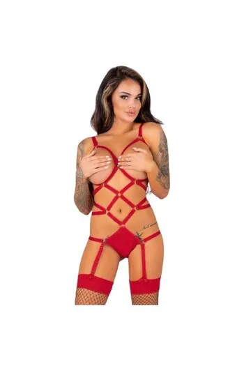 Thiara Red: Unique and Sensual Erotic Lingerie Set