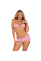 Leg Avenue 3-Piece Bikini and Pareo Lingerie Set - Elegance and Sensuality
