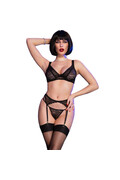 Set Lingerie Sensuale in Pizzo - 4 Pezzi