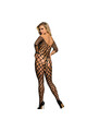 SUBBLIME - 951719 BODYSTOCKING A RETE CON SPALLE APERTE NERO TAGLIA UNICA
