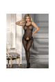 SUBBLIME - 951726 BODYSTOCKING A RETE ELASTICA NERA SENZA CAVALLO TAGLIA UNICA