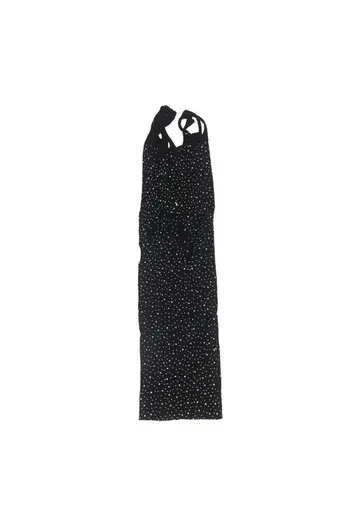 SUBBLIME - 952198 VESTITO A RETE CON DIAMANTI BRILLANTI NERO TAGLIA UNICA