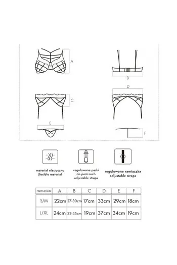 Set Lingerie Elegante: Sensualità e Lusso in 3 Pezzi