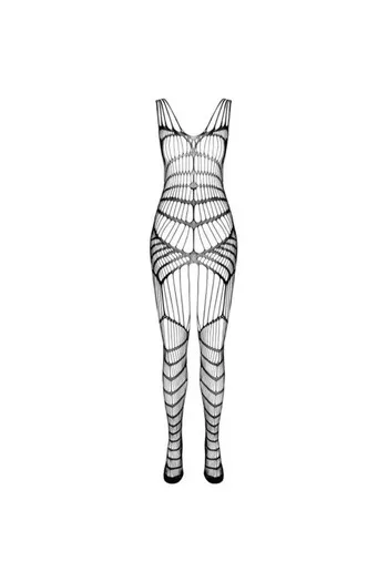 PASSION - BS 102 BODYSTOCKING NERO TAGLIA UNICA