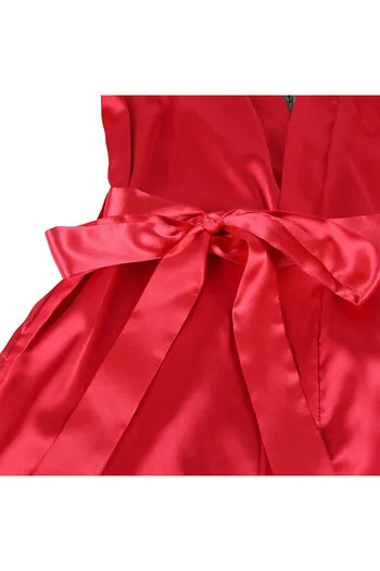 SUBBLIME - 954024 CANOTTIERA CON SCHIENA TRASPARENTE IN PIZZO + PERIZOMA ROSSO/NERO L/XL