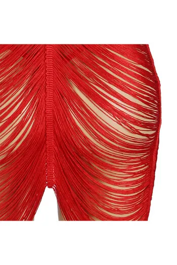 SUBBLIME - 954253 ABITO CON SPALLINE + PERIZOMA ROSSO L/XL