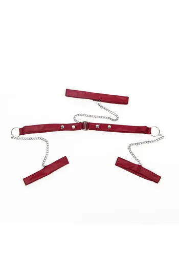 SUBBLIME - 954420 ABITO BONDAGE IN PIZZO NERO S/M