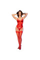 Sensual Lingerie Set: Corset and Stockings Elegance