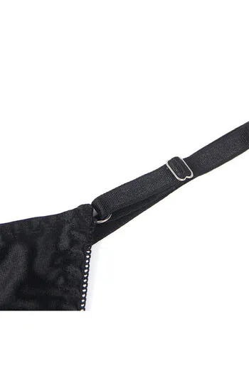 SUBBLIME - 955205 COMPLETO REGGISENO CON FIOCCO NERO REGOLABILE L/XL