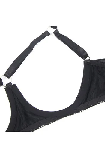 SUBBLIME - 955205 COMPLETO REGGISENO CON FIOCCO NERO REGOLABILE L/XL