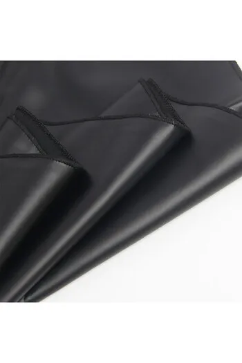 SUBBLIME - 955373 ABITO CON SPALLINE IN PELLE NERA S/M