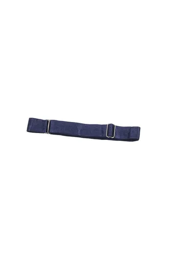 SUBBLIME - 955410 ABITO CON SPALLINE IN PELLE BLU S/M