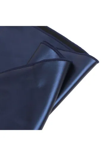 SUBBLIME - 955427 ABITO CON SPALLINE IN PELLE BLU L/XL