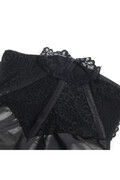 Lingerie in Pelle PU Nera con Pizzo - Sensuale e Audace