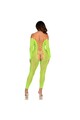 LEG AVENUE - BODYSTOCKING SENZA CAVALLO EXOTIC SNAKE LACE NEON GREEN