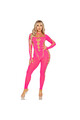 LEG AVENUE - BODYSTOCKING ROSA SCHIENA APERTA TAGLIA UNICA