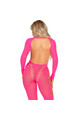 LEG AVENUE - BODYSTOCKING ROSA SCHIENA APERTA TAGLIA UNICA