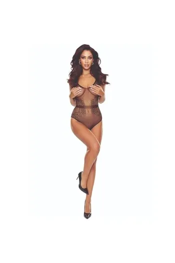 PASSION - BS115 BODYSTOCKING A GRIGLIA NERA