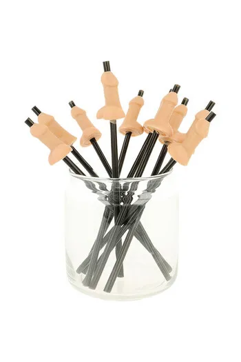 Penis-Shaped Straws for Parties | Fun Adult Accessory for Celebrations