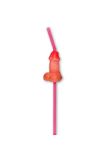 Penis-Shaped Straws for Parties - Fun Adult Party Accessory
