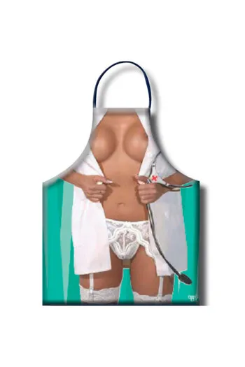 100% Polyester Party Apron - Fun and Provocative for Events