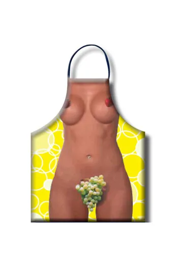 Grembiule da Festa in Poliestere 100% con Illustrazioni Divertenti e Sensuali | Regalo Originale