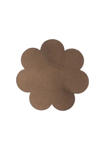 BYE-BRA - NASTRO CORPO 5 M X 6,5 CM + 3 PAIA DI COPRI CAPEZZOLI MARRONE