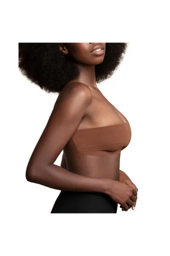 BYE-BRA - NASTRO CORPO 5 M X 6,5 CM + 3 PAIA DI COPRI CAPEZZOLI MARRONE