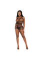 Set 2 Pezzi Twist Red: Top Senza Maniche e Shorts - Stile Moderno e Fresco | Leg Avenue