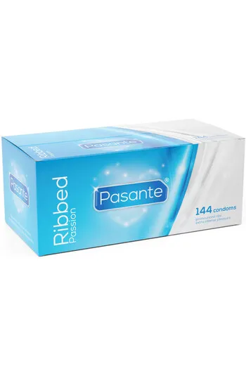 Preservativi Ribbed Passion - Esperienza Intensa e Stimolante | 144 Condoni