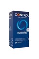 Natural latex condoms with lubricant