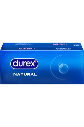 Durex Natural Comfort: Preservativi Anatomici Easy-On per Massimo Comfort | 144 Pezzi