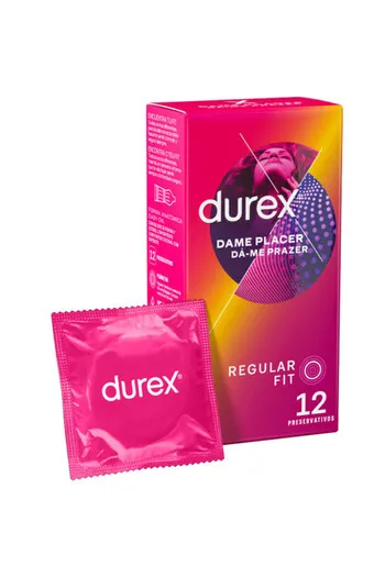 Durex Dame Placer: Condoms with Dots and Ribs for Intense Sexual Experience