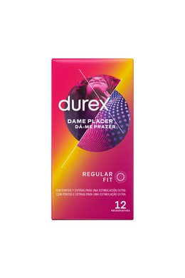 Durex Dame Placer: Condoms with Dots and Ribs for Intense Sexual Experience