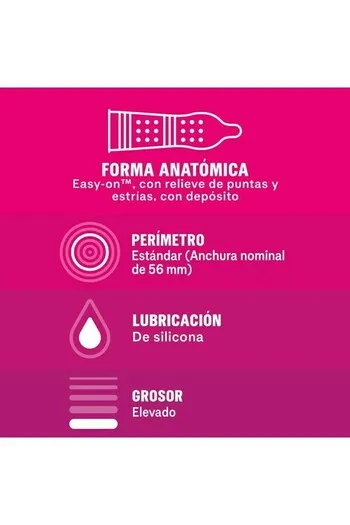 Durex Dame Placer: Preservativi con Punti e Striature per un'Intensa Esperienza Sessuale