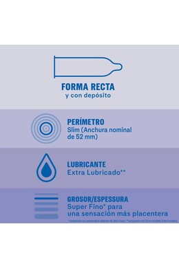 Durex Invisible Extra Thin, Extra Sensitive - Maximum Sensitivity and Protection