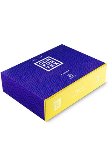 CONFORTEX FORTE Extra Safe Condoms | Anatomical & Certified