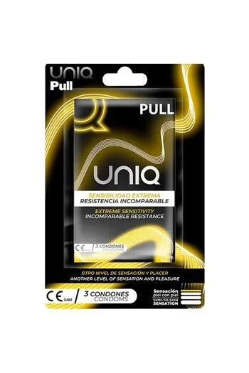 Uniq Pull: Condoms with Strip System for Quick and Safe Application
