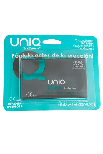 UNIQ SMART: Ultra-Thin Condom to Wear Before Erection | Maximum Sensitivity