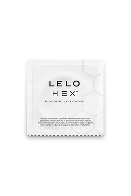 LELO HEX™: Condom Revolution - Maximum Sensitivity & Security