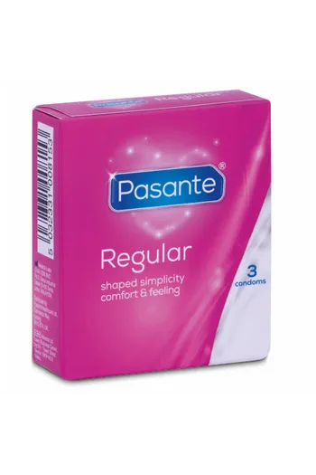 Condom Pasante Regular | Protezione Naturale e Sicura | 3 Pezzi