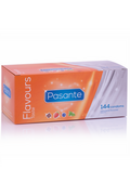 Pasante Taste Condom Aromatizzati | 144 Pezzi | 4 Gusti | Sicurezza CE