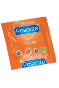 Pasante Taste Condom Aromatizzati | 144 Pezzi | 4 Gusti | Sicurezza CE