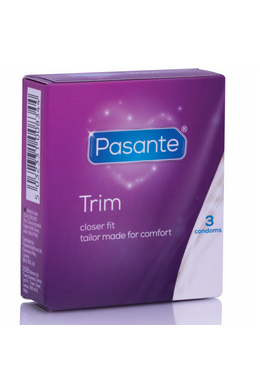 Pasante Trim Condoms: Narrower Fit for Enhanced Security and Comfort