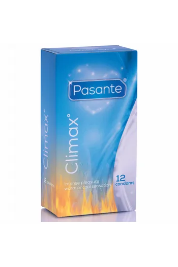 Pasante Climax Condoms: Hot/Cold Sensation