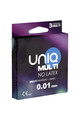 Uniq MULTI Non-Latex Condoms - Ultra Thin 0.008mm for Natural Feeling