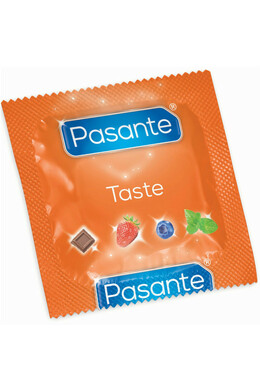 Pasante Blueberry Condoms - Aphrodisiac Flavor for Safe and Delicious Sex