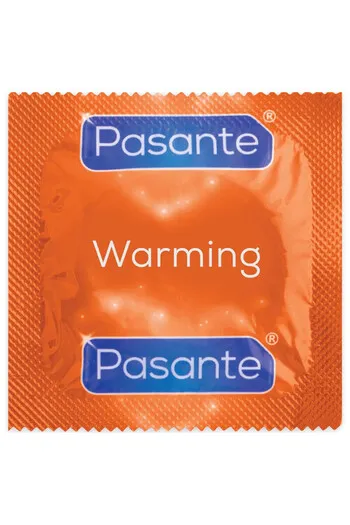 Preservativi Pasante Calor con Strie | Sensazioni di Calore Intenso