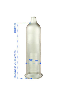 Pasante Calor Ribbed Condoms | Intense Heat Sensation Condoms