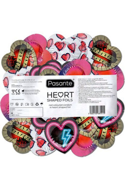 Pasante Heart-Shaped Condoms - Revolution in Safe Sex